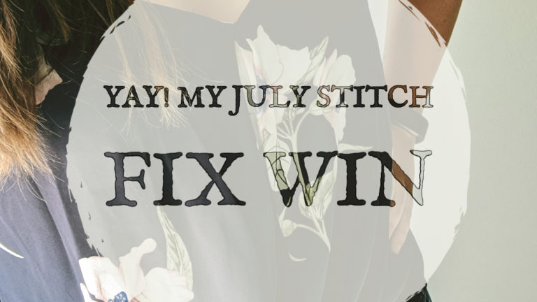 Yay! My July Stitch Fix Win
